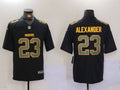 Men's Green Bay Packers Jaire Alexander #23 Black Fashion Game Jerseys