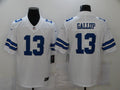 Men's Dallas Cowboys Michael Gallup #13 White Game Player Jerseys