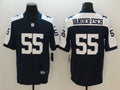 Men's Dallas Cowboys Leighton Vander Esch #55 Navy Alternate Fashion Game Jerseys