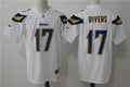 Men's Los Angeles Chargers Philip Rivers #17 White Game Jerseys