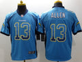 Men's Los Angeles Chargers Keenan Allen #13 Blue Game Jerseys