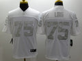 Men's Las Vegas Raiders Howie Long #75 White Game Jerseys