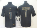 Men's Carolina Panthers Cam Newton #1 Black Player Game Jerseys
