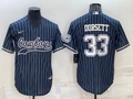 Men's Dallas Cowboys Tony Dorsett #33 Navy Player Jerseys Joint Edition