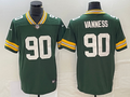 Men's Green Bay Packers Lukas Van Ness #90 Green 2023 NFL Draft First Round Pick Game Jerseys