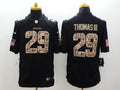 Men's Seattle Seahawks Earl Thomas III #29 Black Game Player Jerseys