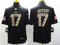 Men's Chicago Bears Alshon Jeffery #17 Black Game Player Jerseys