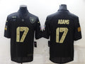 Men's Las Vegas Raiders Davante Adams #17 Black Alternate Game Jerseys