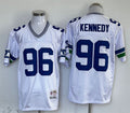 Men's Seattle Seahawks Cortez Kennedy Mitchell & Ness White Legacy Replica Jerseys