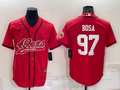 Men's San Francisco 49ers Nick Bosa #97 Red Game Jerseys Joint Edition