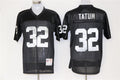 Men's Oakland Raiders Jack Tatum Mitchell & Ness Black Legacy Replica Jerseys