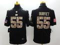 Men's Cincinnati Bengals Vontaze Burfict #55 Black Game Player Jerseys