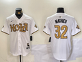 Men's New Orleans Saints Tyrann Mathieu #32 White Game Jerseys