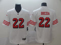 Men's San Francisco 49ers Matt Breida #22 White Game Player Jerseys