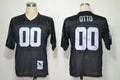 Men's Oakland Raiders Jim Otto Mitchell & Ness Black Legacy Replica Jerseys