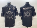 Men's San Francisco 49ers Christian McCaffrey #23 Black Player Game Jerseys