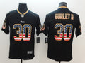 Men's Los Angeles Rams Todd Gurley II #30 Black Authentic Game Jerseys