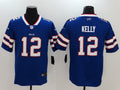 Men's Buffalo Bills Jim Kelly #12 Blue Game Jerseys