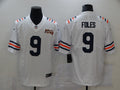 Men's Chicago Bears Nick Foles #9 White Alternate Game Jerseys