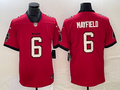 Men's Tampa Bay Buccaneers Baker Mayfield #6 Red Game Jerseys