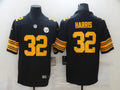 Men's Pittsburgh Steelers Franco Harris #32 Black Alternate Legend Jerseys