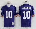 Men's Minnesota Vikings Fran Tarkenton Mitchell & Ness Purple Legacy Replica Jerseys