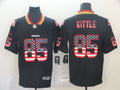 Men's San Francisco 49ers George Kittle #85 Black Game Player Jerseys