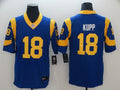 Men's Los Angeles Rams Cooper Kupp #18 Blue Game Jerseys