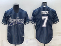 Men's Dallas Cowboys Trevon Diggs #7 Navy Player Jerseys Joint Edition