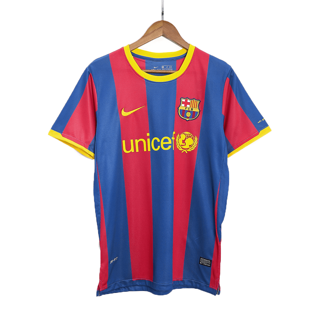 Retro Jersey MESSI #10 Barcelona Home Soccer Shirt 2010/11