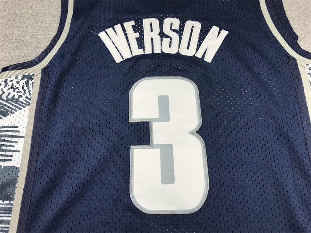 Georgetown Hoyas #3 Allen Iverson Retro NCAA Jersey – Sizes S–XXXL