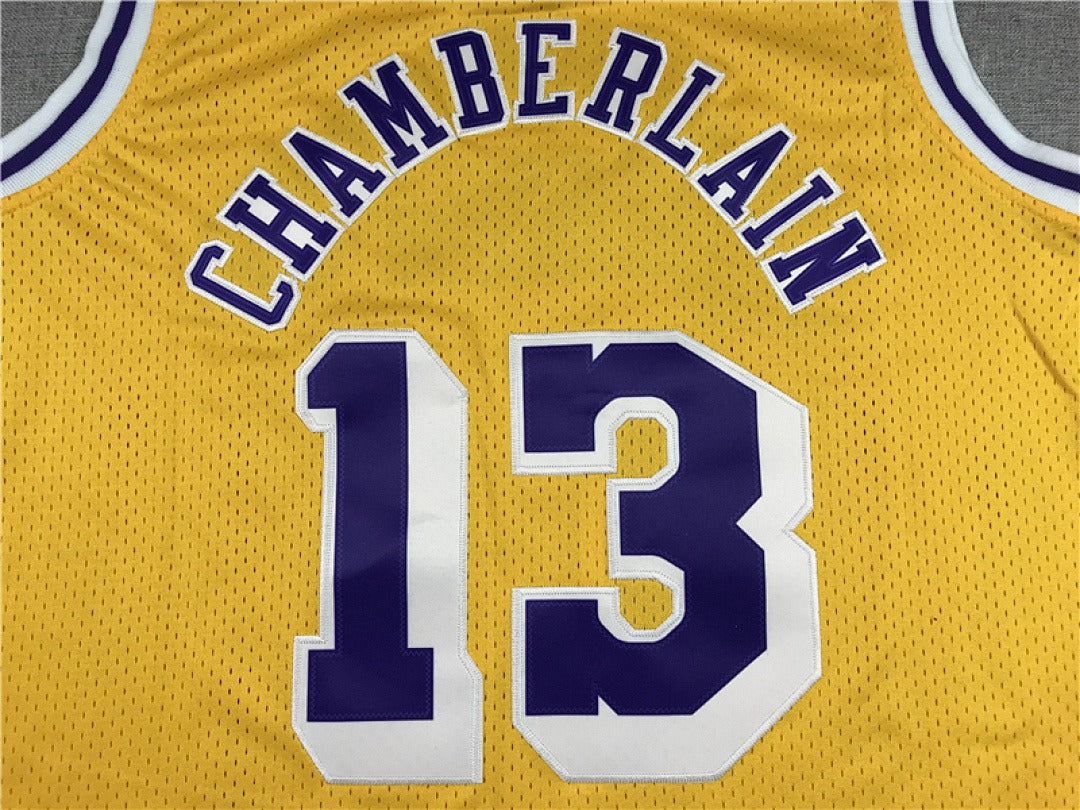 Wilt Chamberlain #13 Los Angeles Lakers NBA Retro Embroidered Jersey – Sizes S-XXXL
