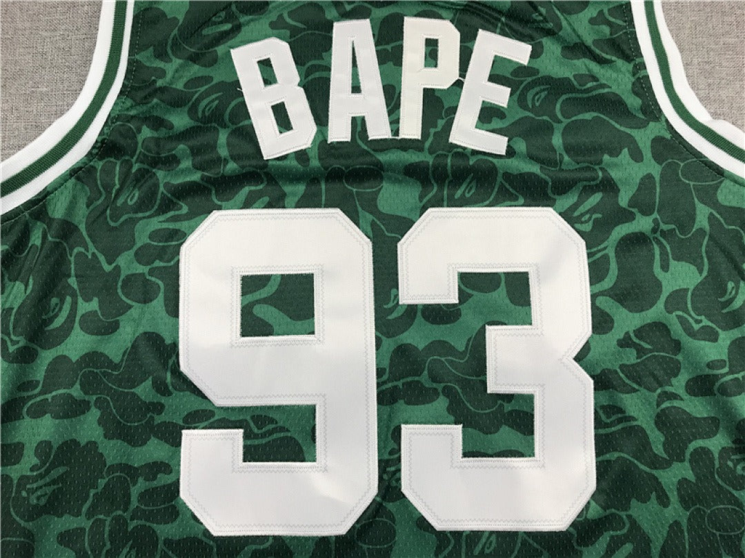 Boston Celtics #93 NBA Retro Collaboration Embroidered Jersey
