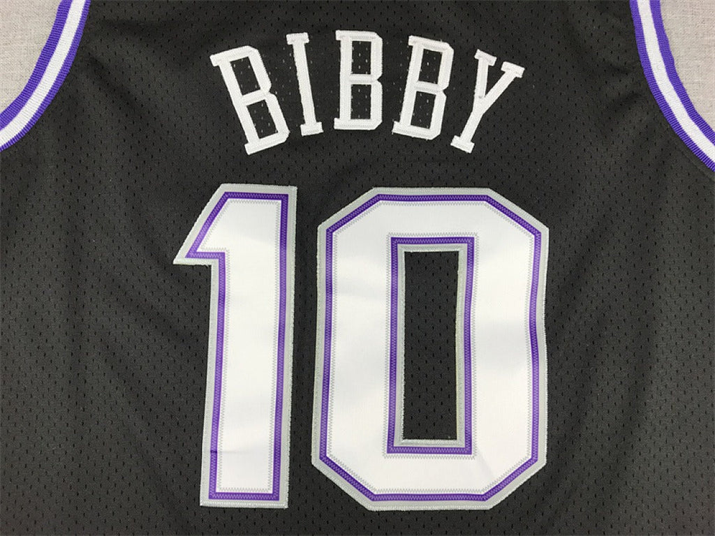 Sacramento Kings Bibby #10 NBA Retro Embroidered Jersey – Sizes S-XXXL