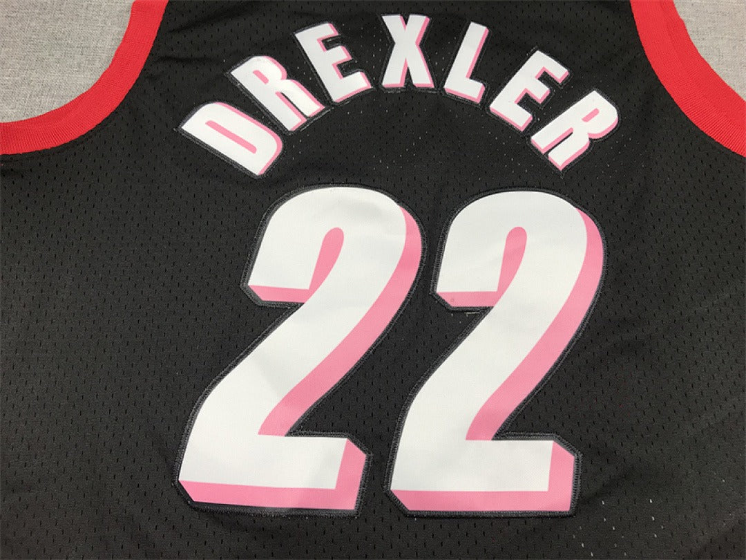 NBA Retro Portland Trail Blazers #22 Clyde Drexle Jersey