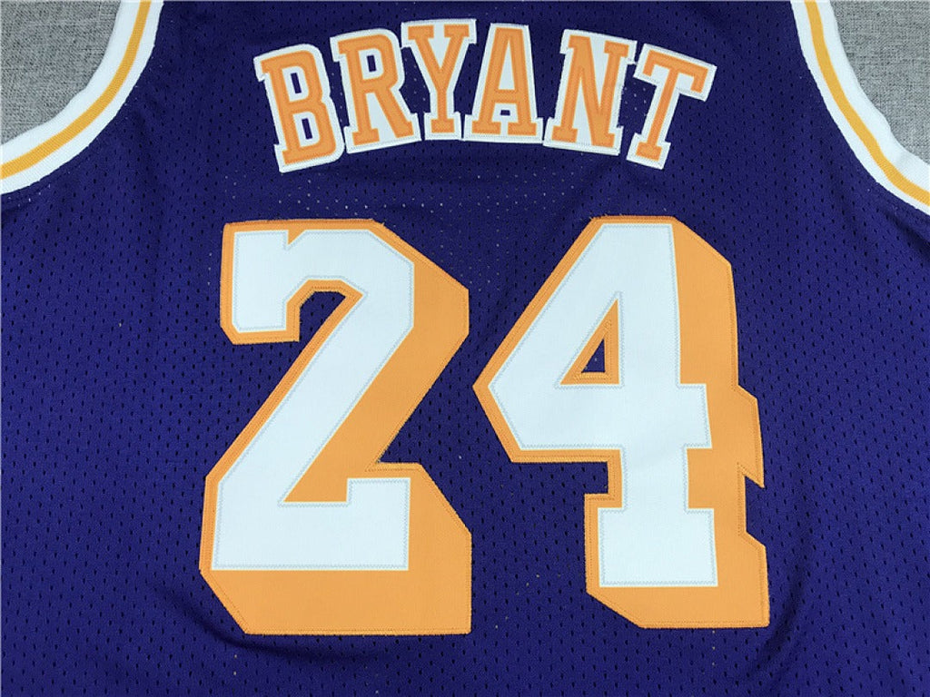 Kobe Bryant #24 Los Angeles Lakers NBA Retro Embroidered Jersey – Sizes S-XXXL