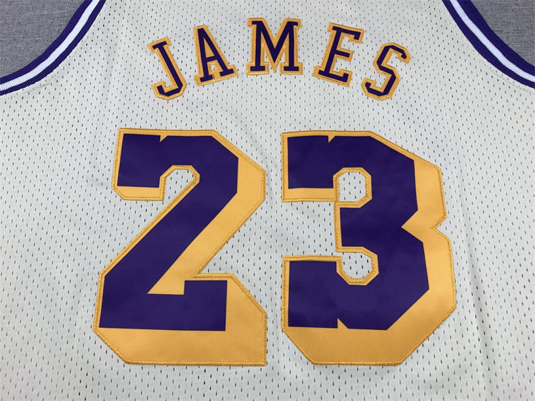 LeBron James #23 Los Angeles Lakers NBA Retro Embroidered Jersey – Sizes S-XXXL