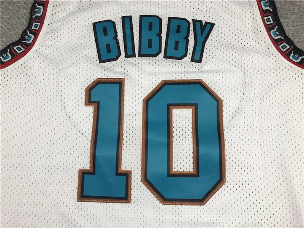 Mike Bibby #10 Memphis Grizzlies NBA Retro Embroidered Jersey – Sizes S-XXXL