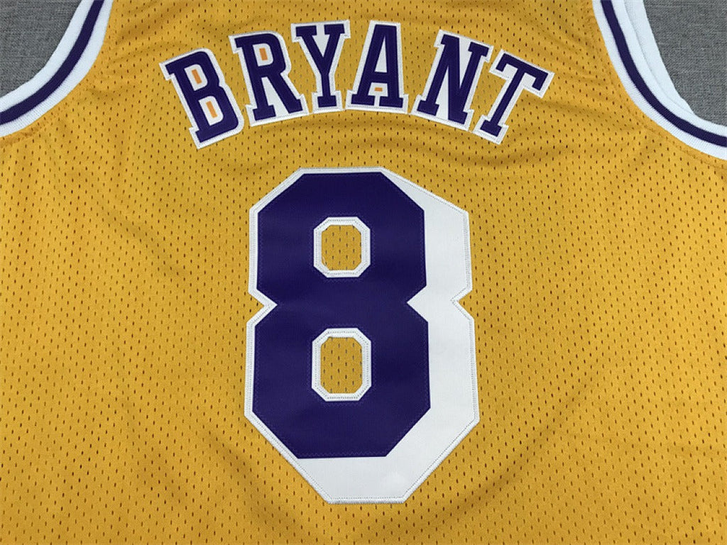 Los Angeles Lakers Kobe Bryant #8 NBA Retro Embroidered Jersey – Sizes S-XXXL