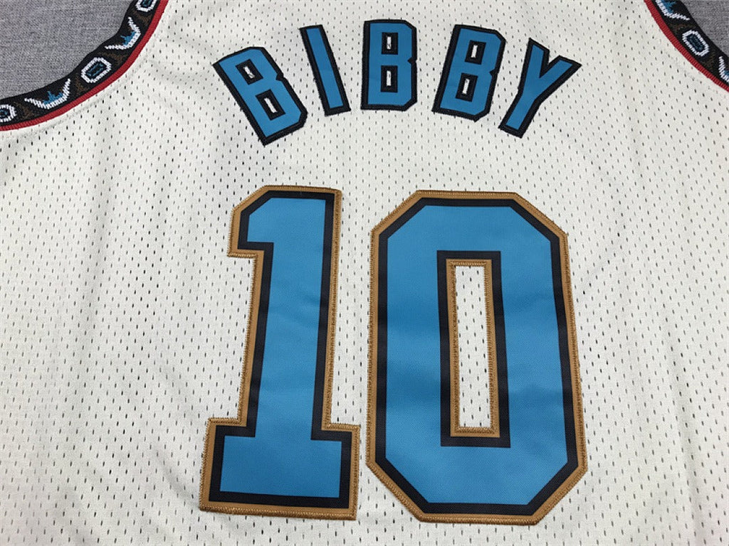 Mike Bibby #10 Memphis Grizzlies NBA Retro Embroidered Jersey – Sizes S-XXXL