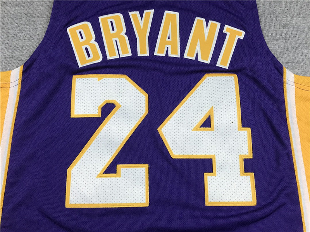 Kobe Bryant #24 Los Angeles Lakers NBA Retro Embroidered Jersey – Sizes S-XXXL