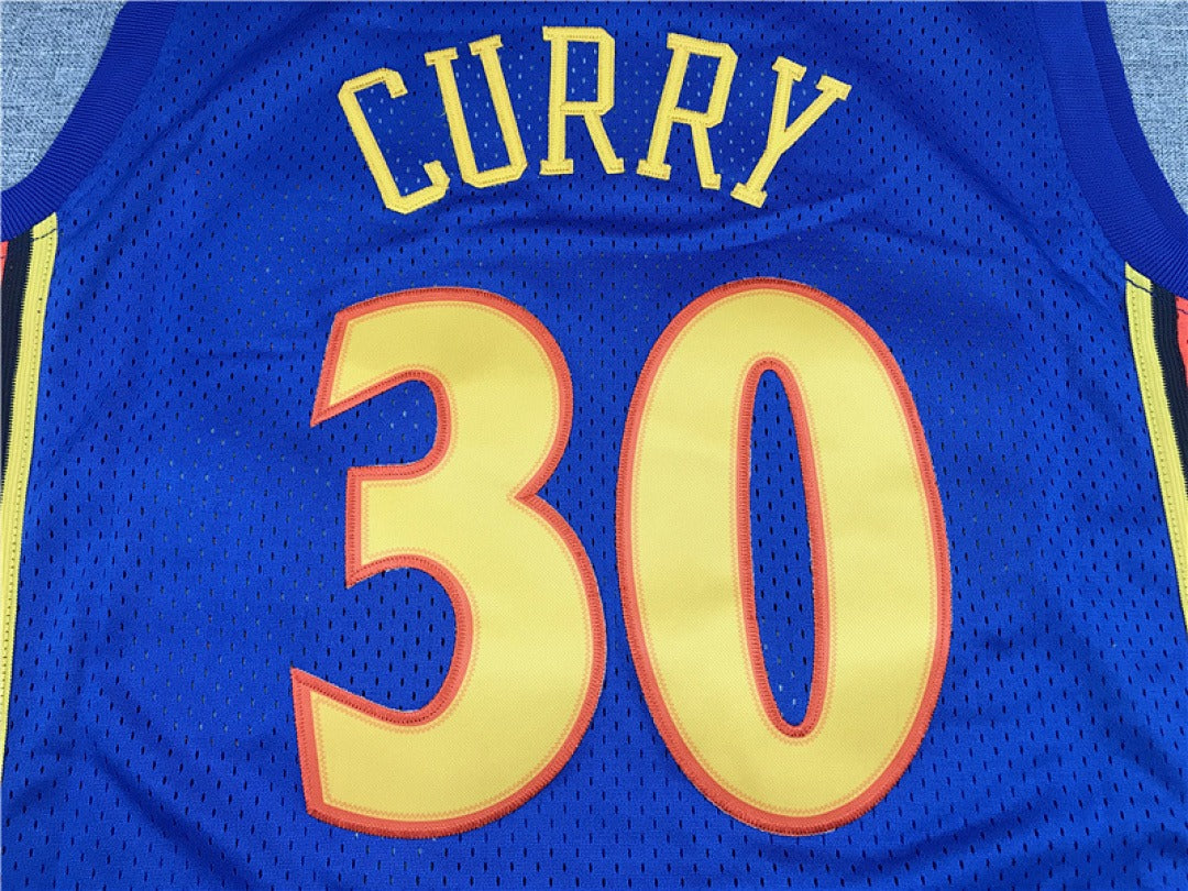 Golden State Warriors #30 Stephen Curry Retro NBA Jersey – Sizes S to XXXL