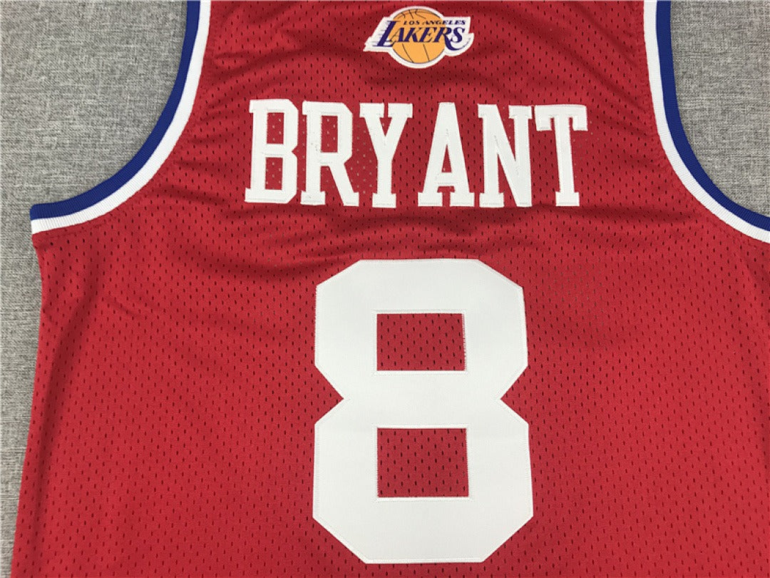 Los Angeles Lakers Kobe Bryant #8 2003 NBA All-Star Game Retro Embroidered Jersey – Sizes S-XXXL