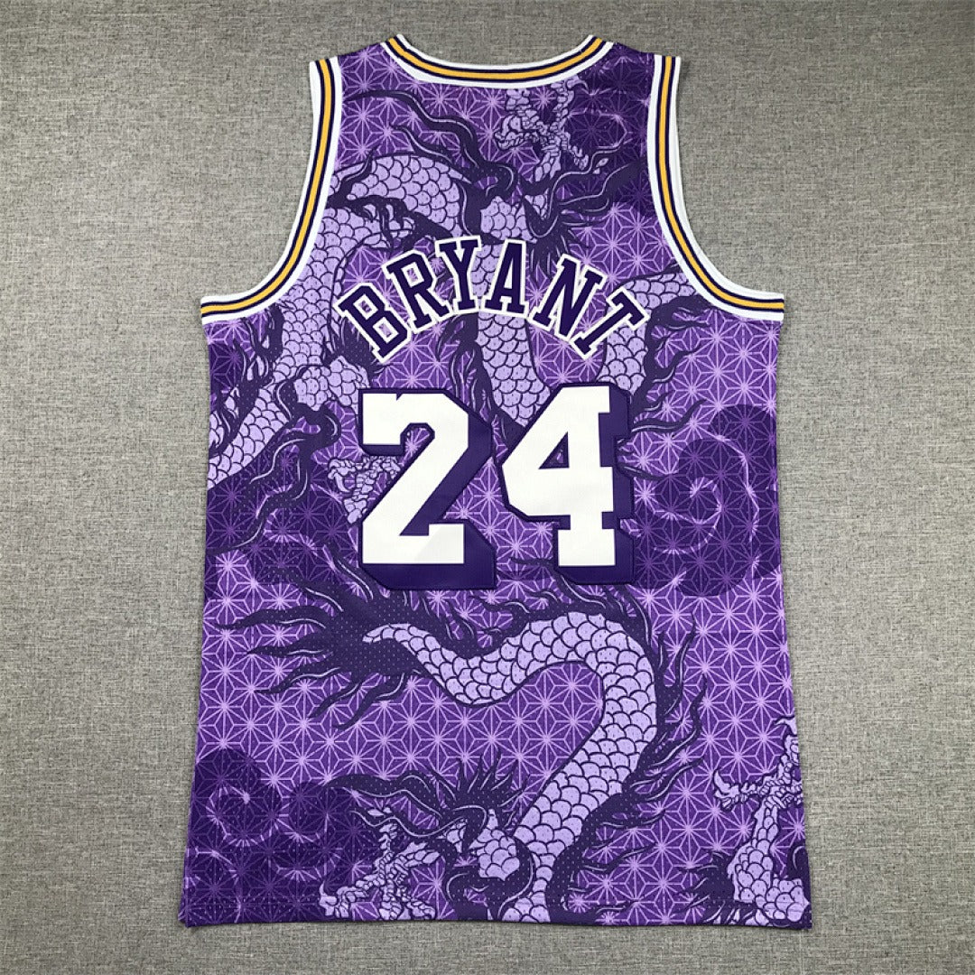 Los Angeles Lakers Kobe Bryant #24 NBA Retro Embroidered Jersey – Sizes S-XXXL