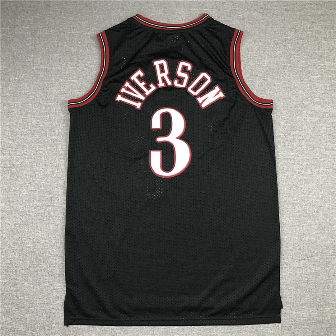 NBA Retro Philadelphia 76ers #3 Iverson Jersey