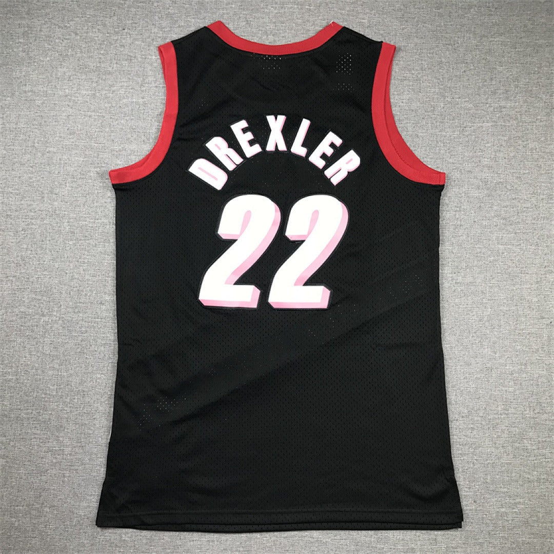 NBA Retro Portland Trail Blazers #22 Clyde Drexle Jersey