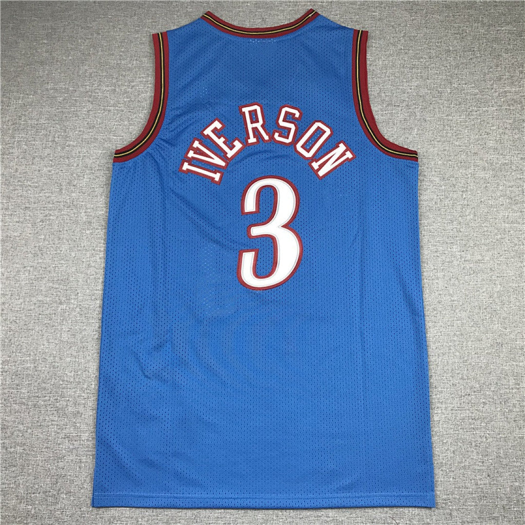 NBA Retro 1999-00 Philadelphia 76ers #3 Iverson Jersey