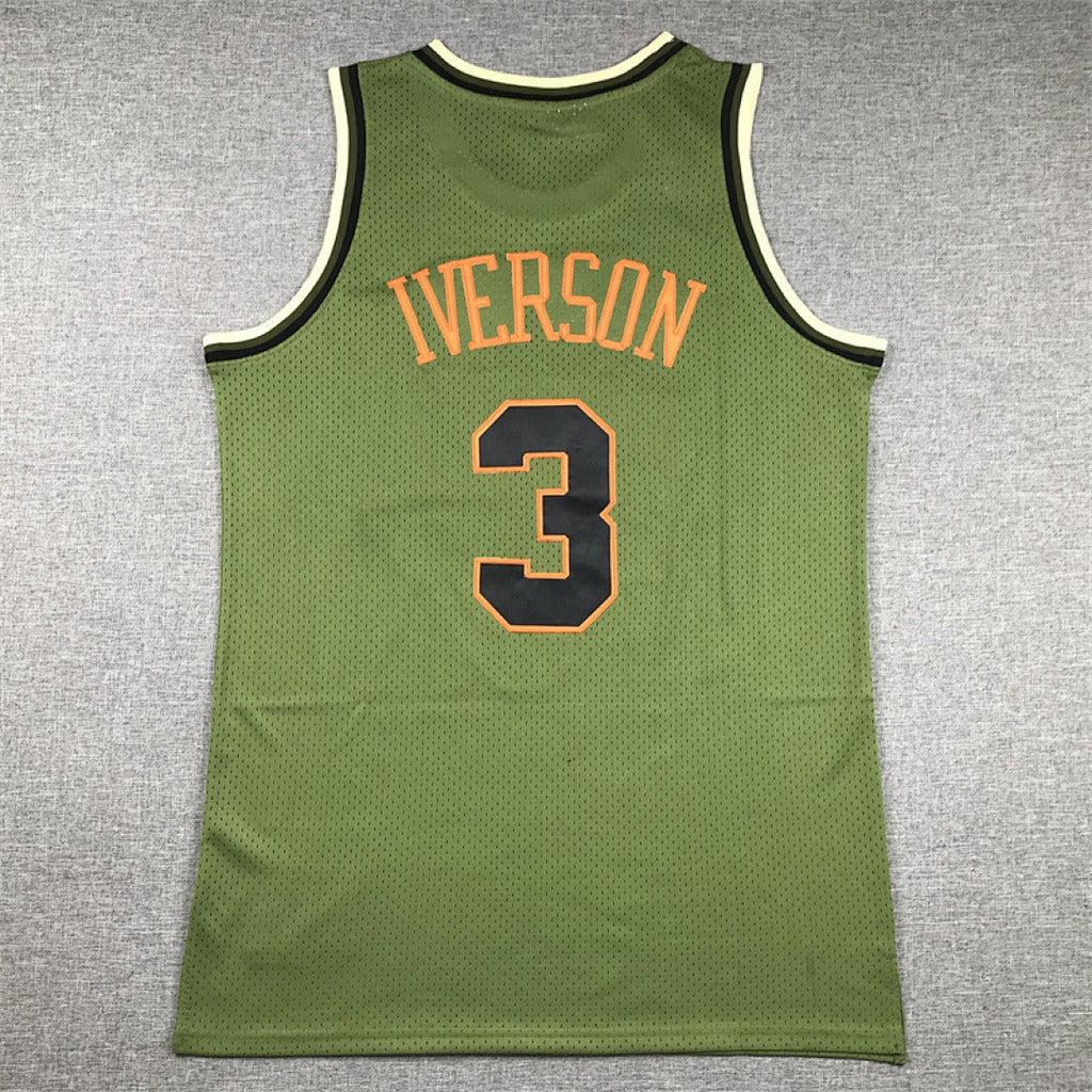 NBA Retro Philadelphia 76ers #3 Iverson Jersey
