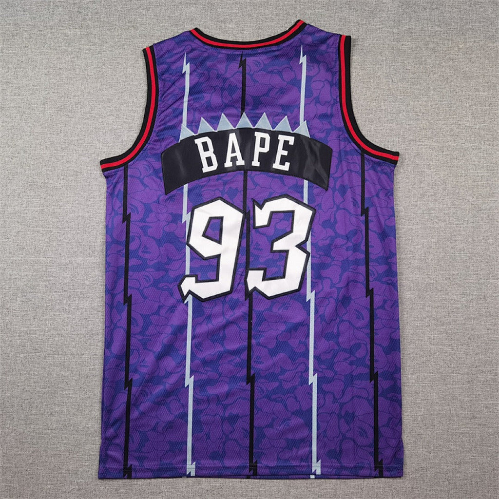 Los Angeles Lakers #93 NBA Retro Collaboration Embroidered Jersey – Sizes S-XXXL