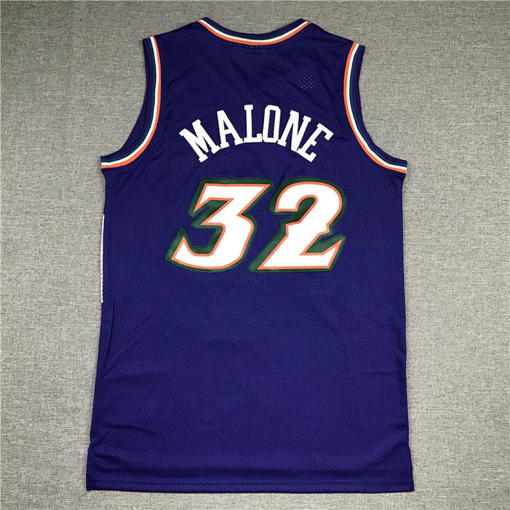 Karl Malone #32 Utah Jazz NBA Retro Jersey